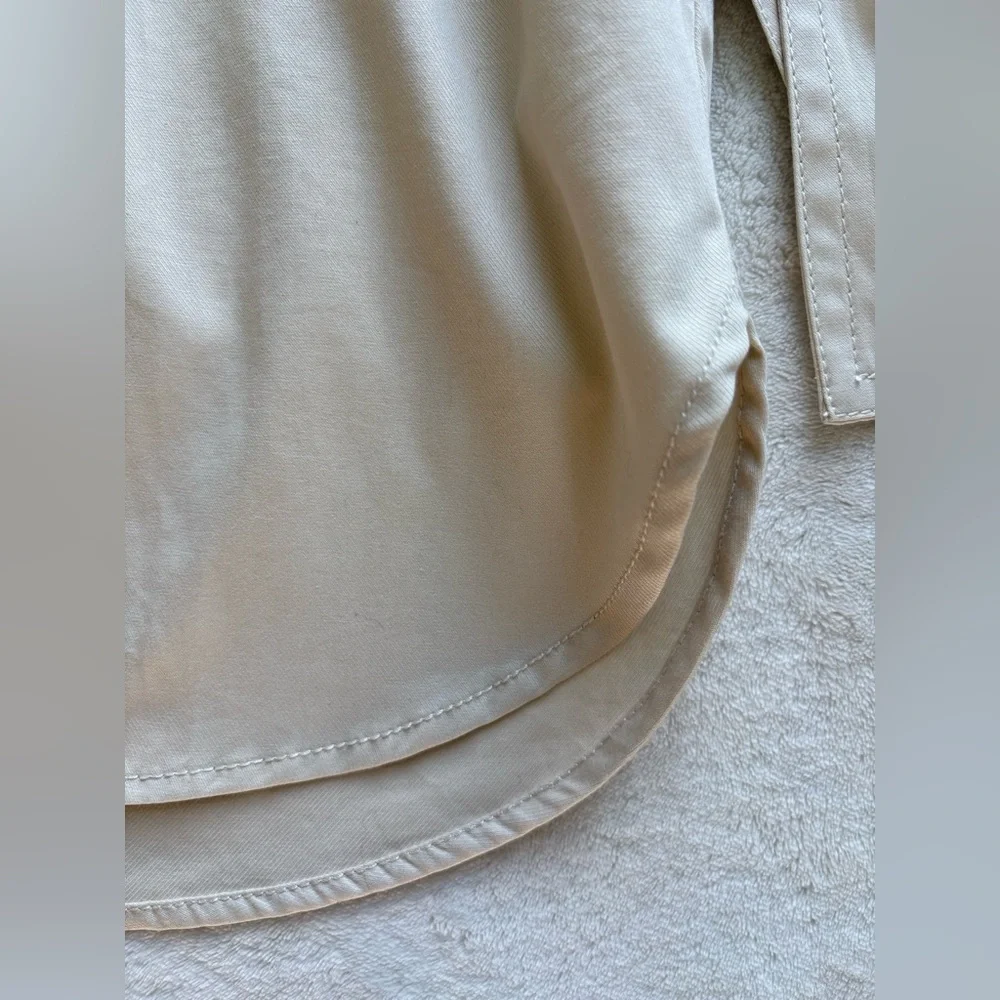 Banana Republic Kakhi Shirttail Dress - Size Small - Picture 8 of 16